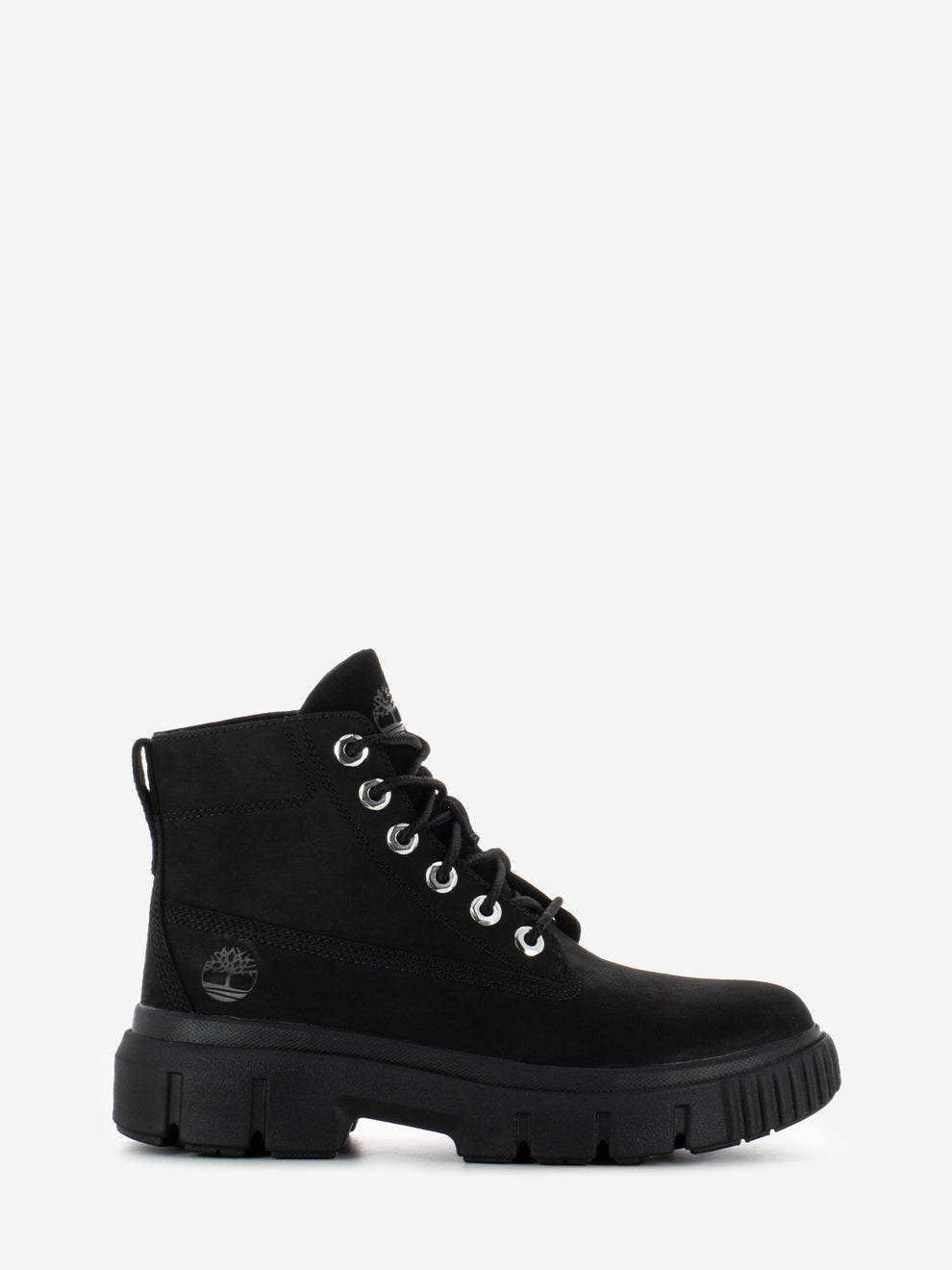 Greyfield Leather Boot Black
