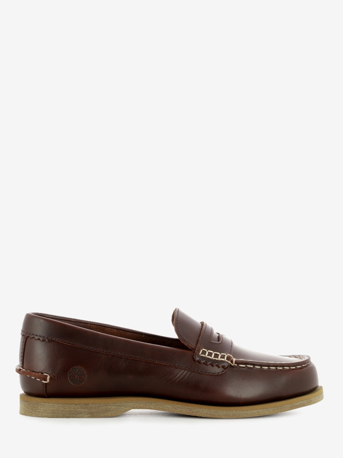 Loafer shoe burgundy full grain