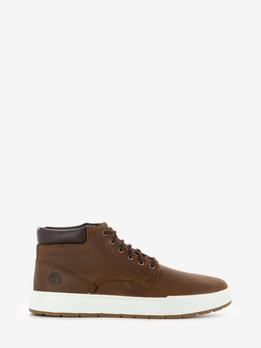 Maple Grove mid lace up sneaker medium brown