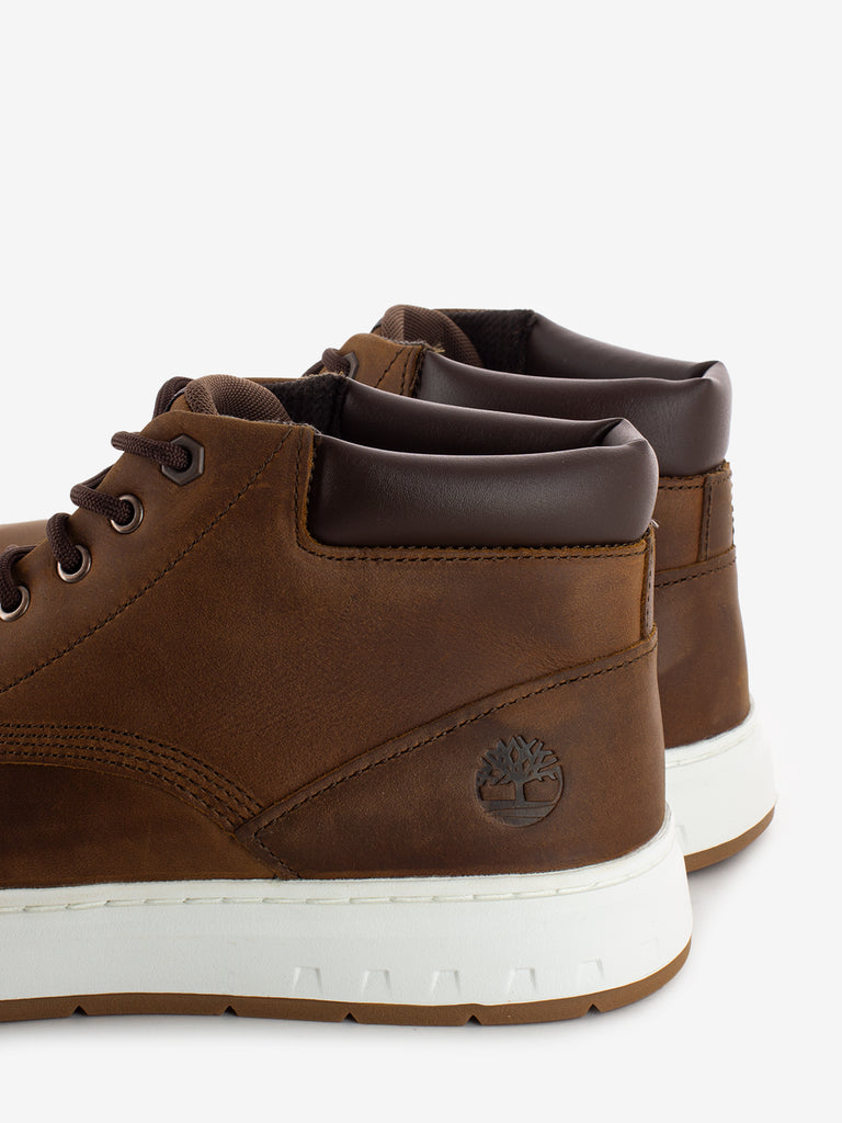 TIMBERLAND - Maple Grove mid lace up sneaker medium brown