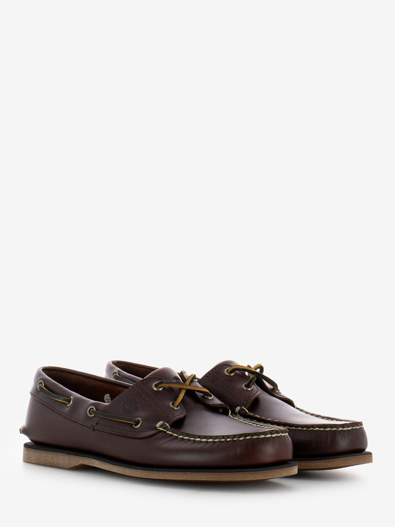 TIMBERLAND - Mocassino classic boat 2 eye marrone