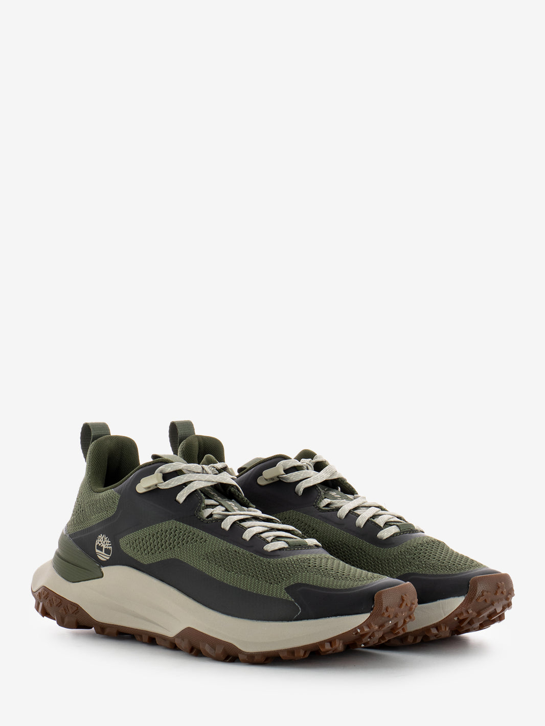 Motion Access low lace sneaker dark green knit
