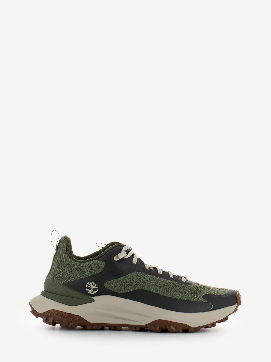 Motion Access low lace sneaker dark green knit