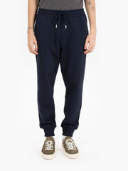 TIMBERLAND - Pantaloni jogger felpati con polsini sul fondo blu