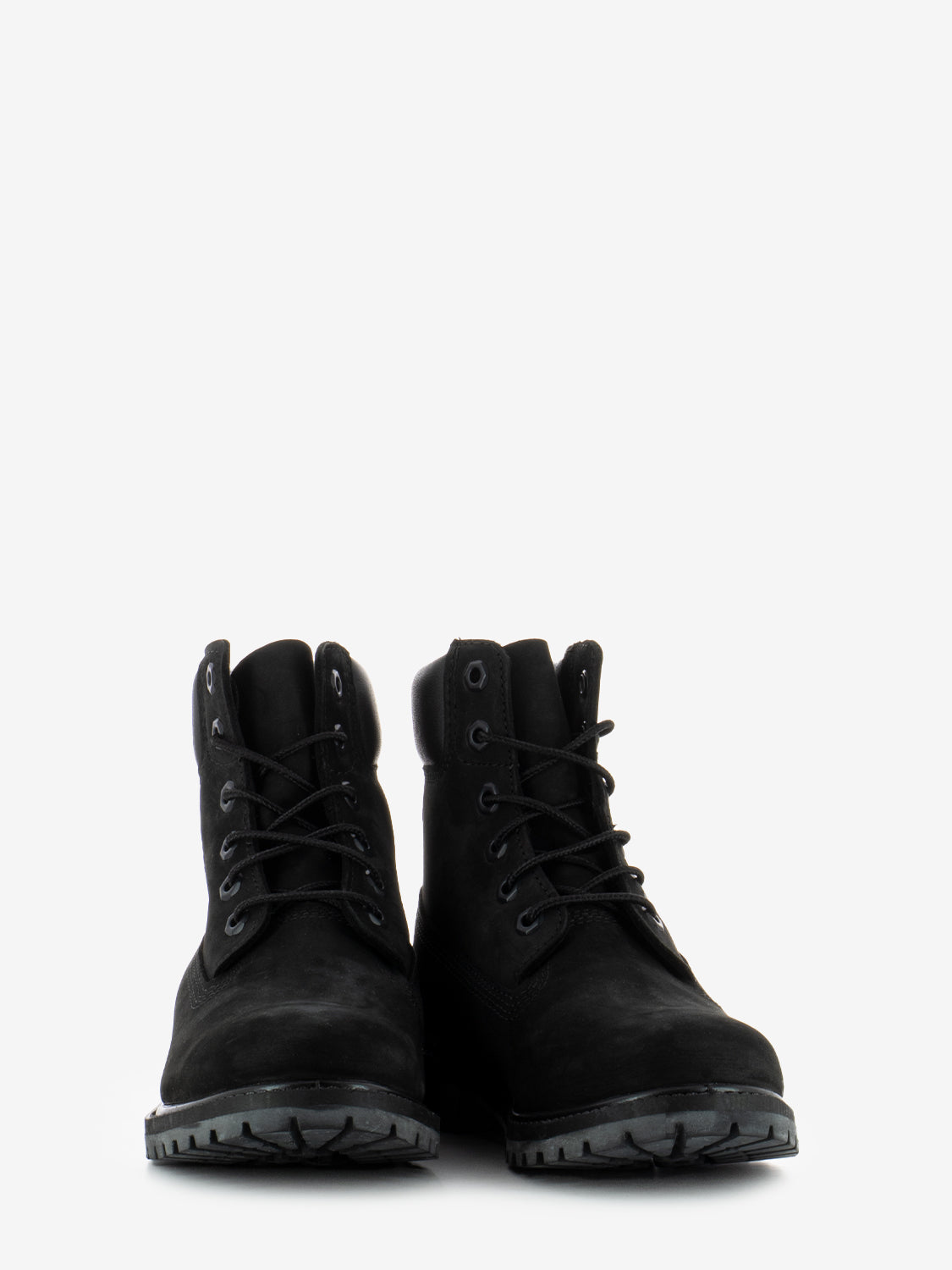 Premium 6 inch lace up black