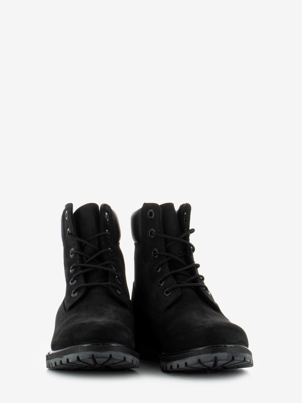 Premium 6 inch lace up black