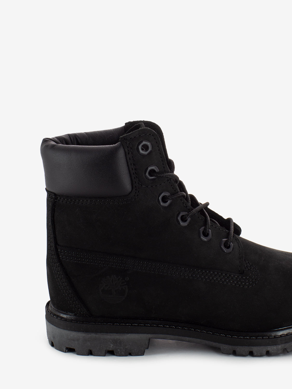Premium 6 inch lace up black