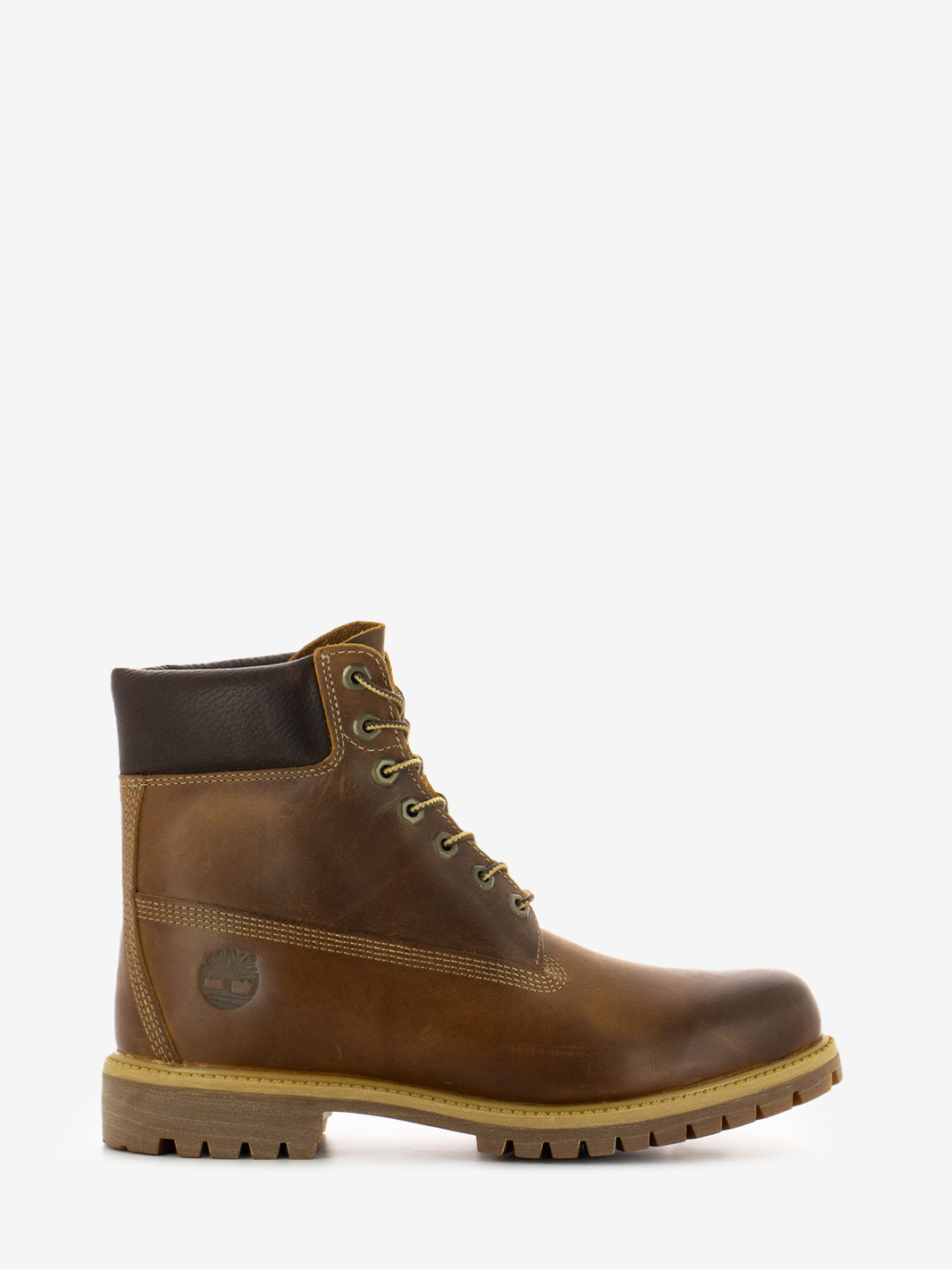 Premium 6 inch lace up waterproof boot brown