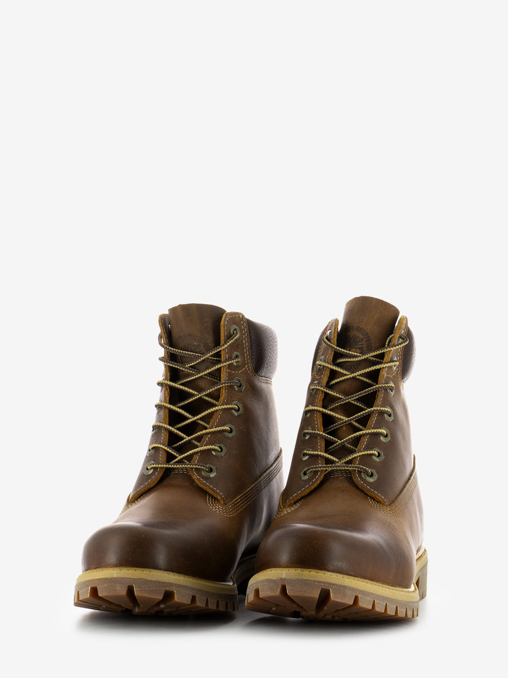 Premium 6 inch lace up waterproof boot brown