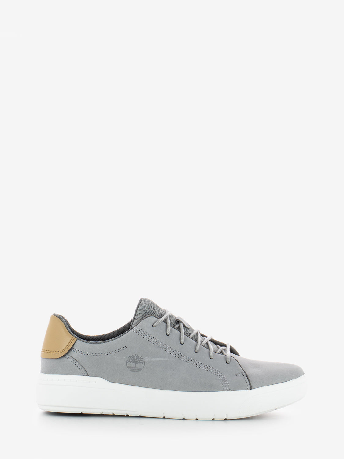 Seneca Bay low lace sneaker light gray nubuck