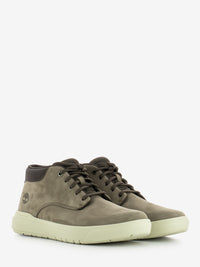 Seneca Bay Mid Lace medium gray nubuck sneakers