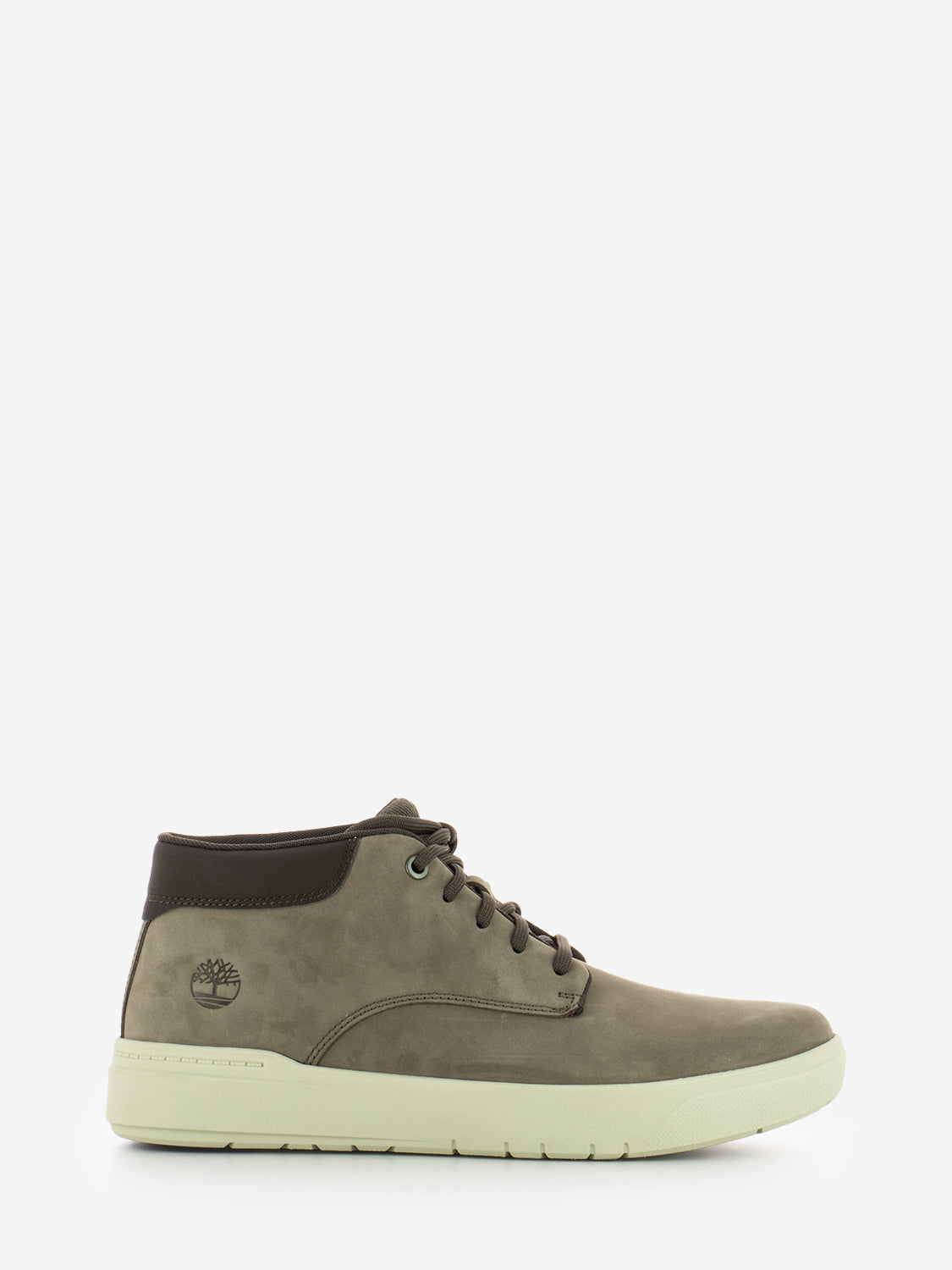Seneca Bay Mid Lace medium gray nubuck sneakers