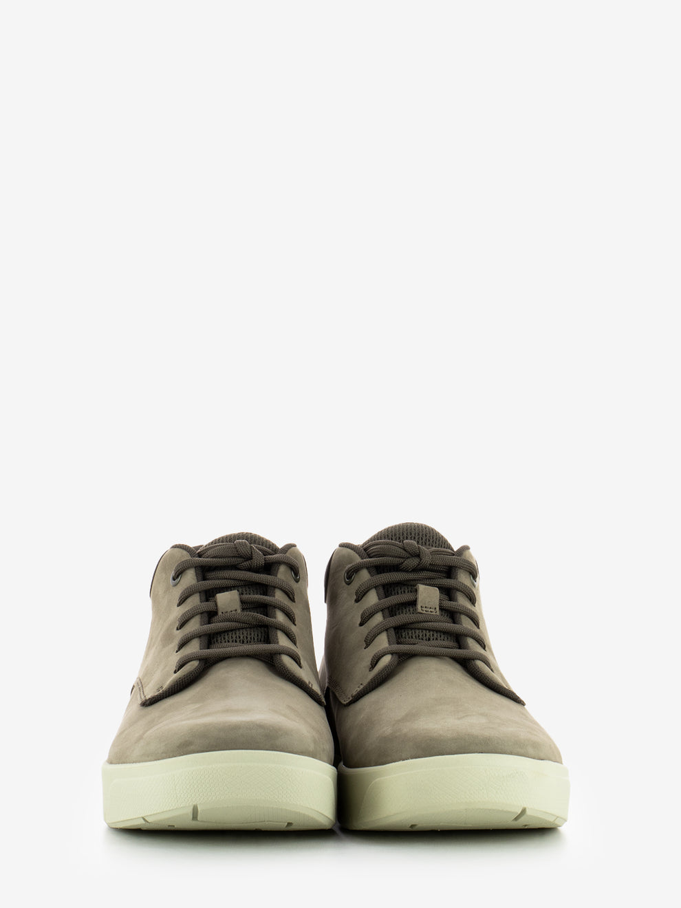 Seneca Bay Mid Lace medium gray nubuck sneakers
