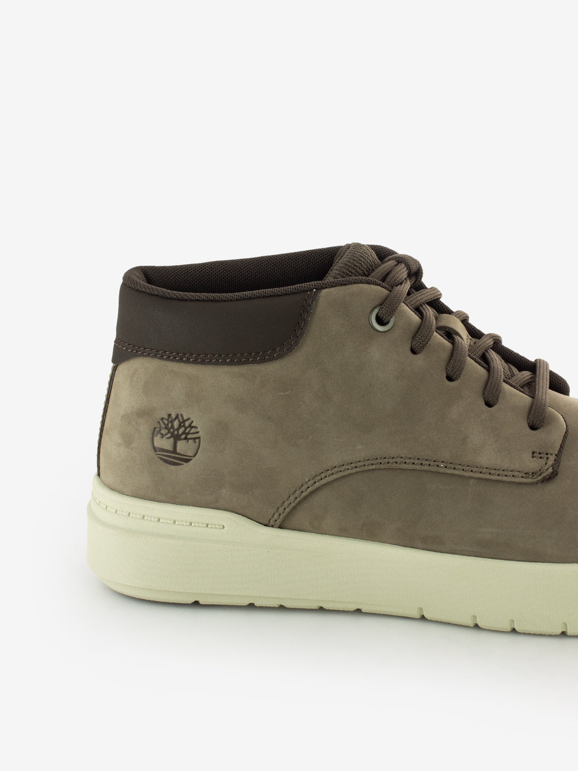 Seneca Bay Mid Lace medium gray nubuck sneakers