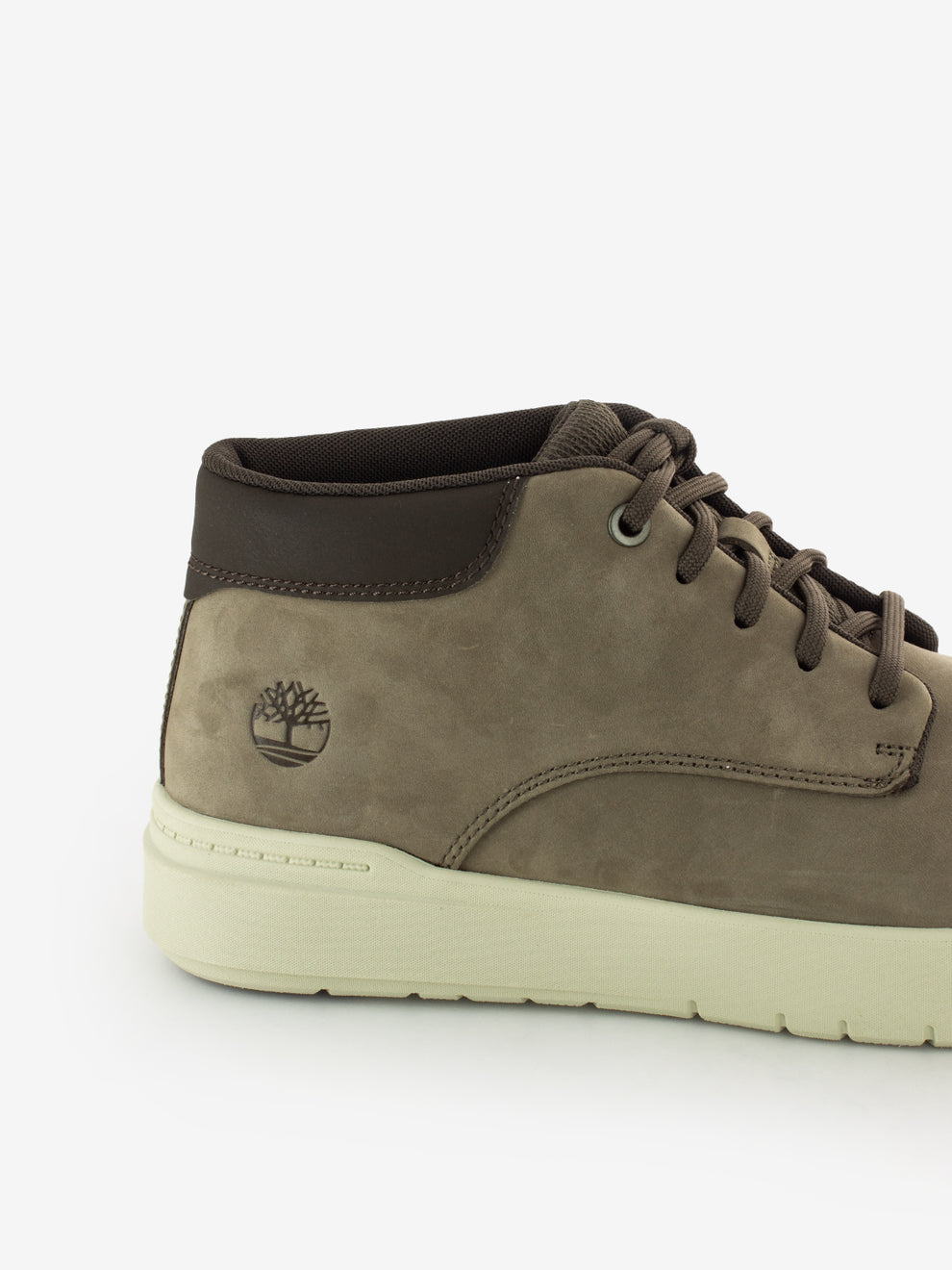 Seneca Bay Mid Lace medium gray nubuck sneakers