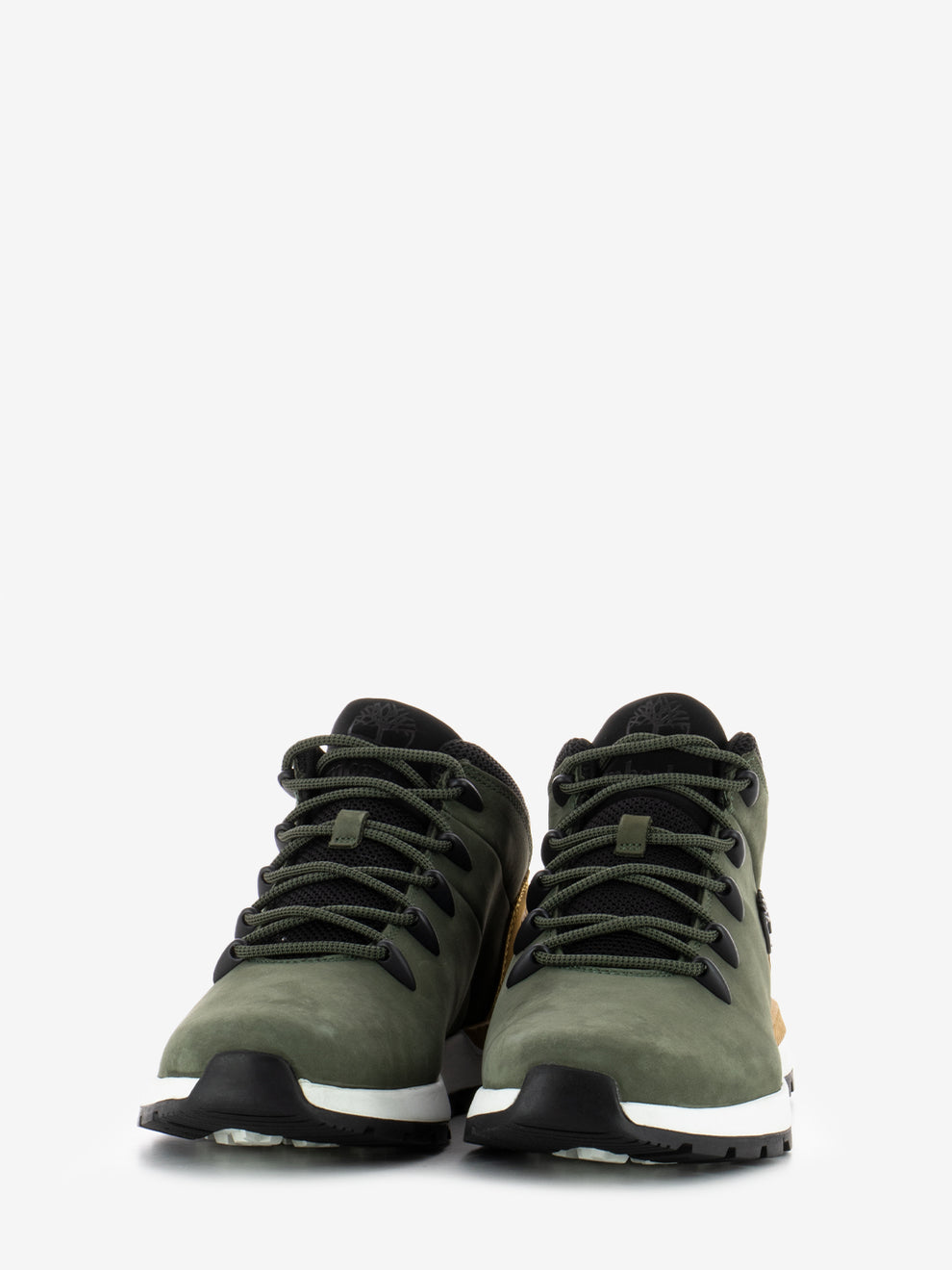 Sprint trekker mid dark green nubuck