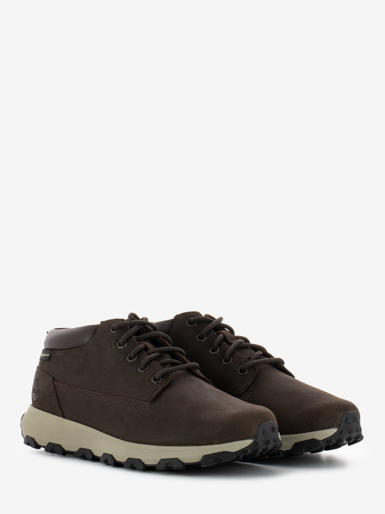 TIMBERLAND - Winsor park mid lace up waterproof dark brown