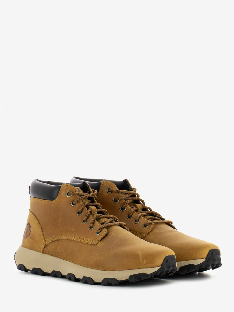 TIMBERLAND - Winsor Park mid lace up wheat yellow