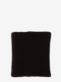 Dark brown cashmere scarf