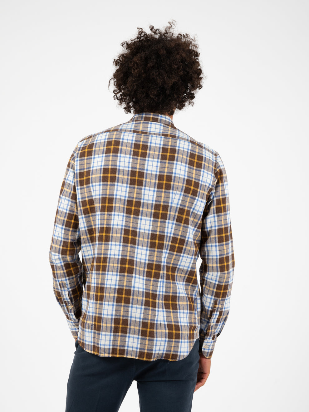 Camicia tartan moro / blu