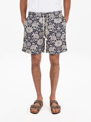 TOOCO BEACHWEAR - Bermuda rayon Mirissa navy