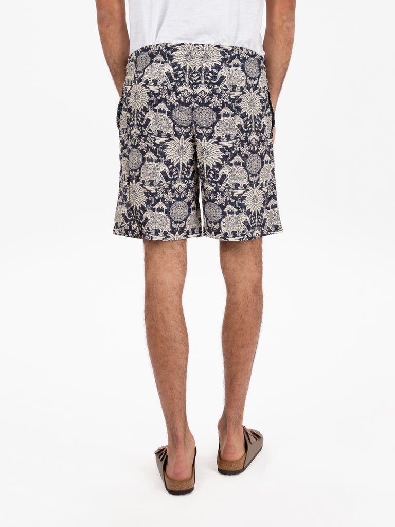 TOOCO BEACHWEAR - Bermuda rayon Mirissa navy