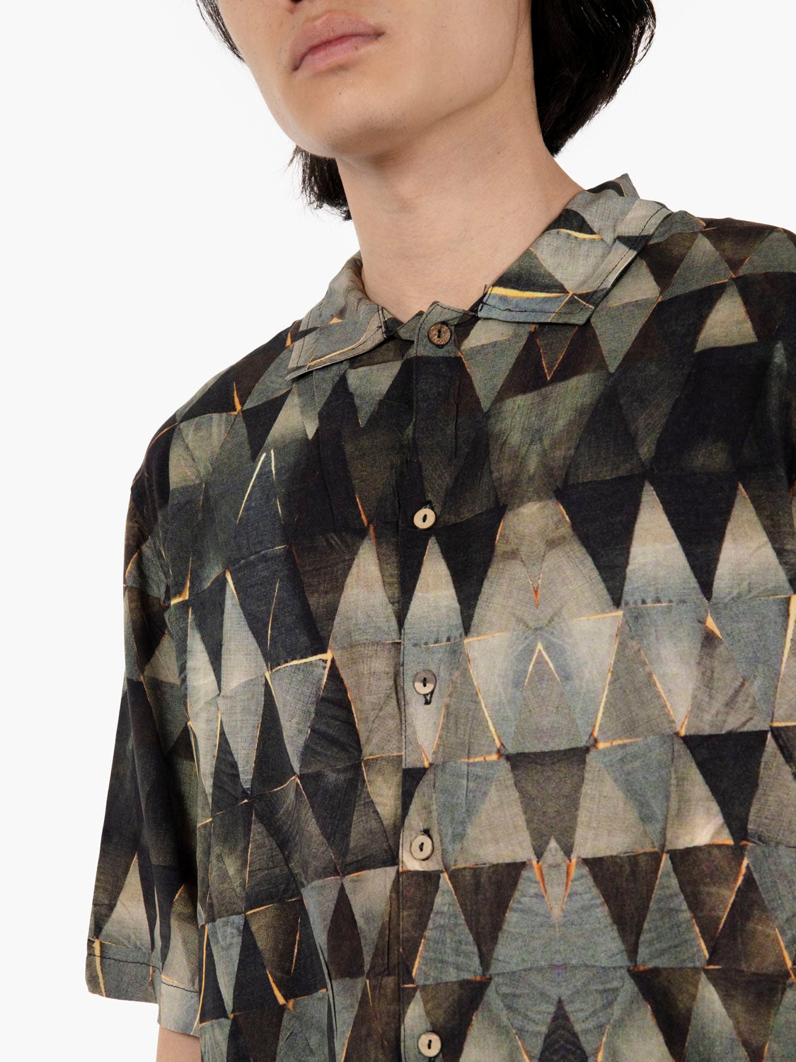 Camicia bowling Aveiro marrone