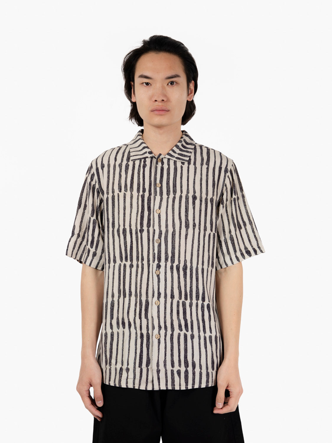 Camicia bowling Tokyo marrone