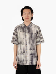 TOOCO BEACHWEAR - Camicia bowling Tokyo marrone