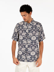 TOOCO BEACHWEAR - Camicia maniche corte Mirissa navy