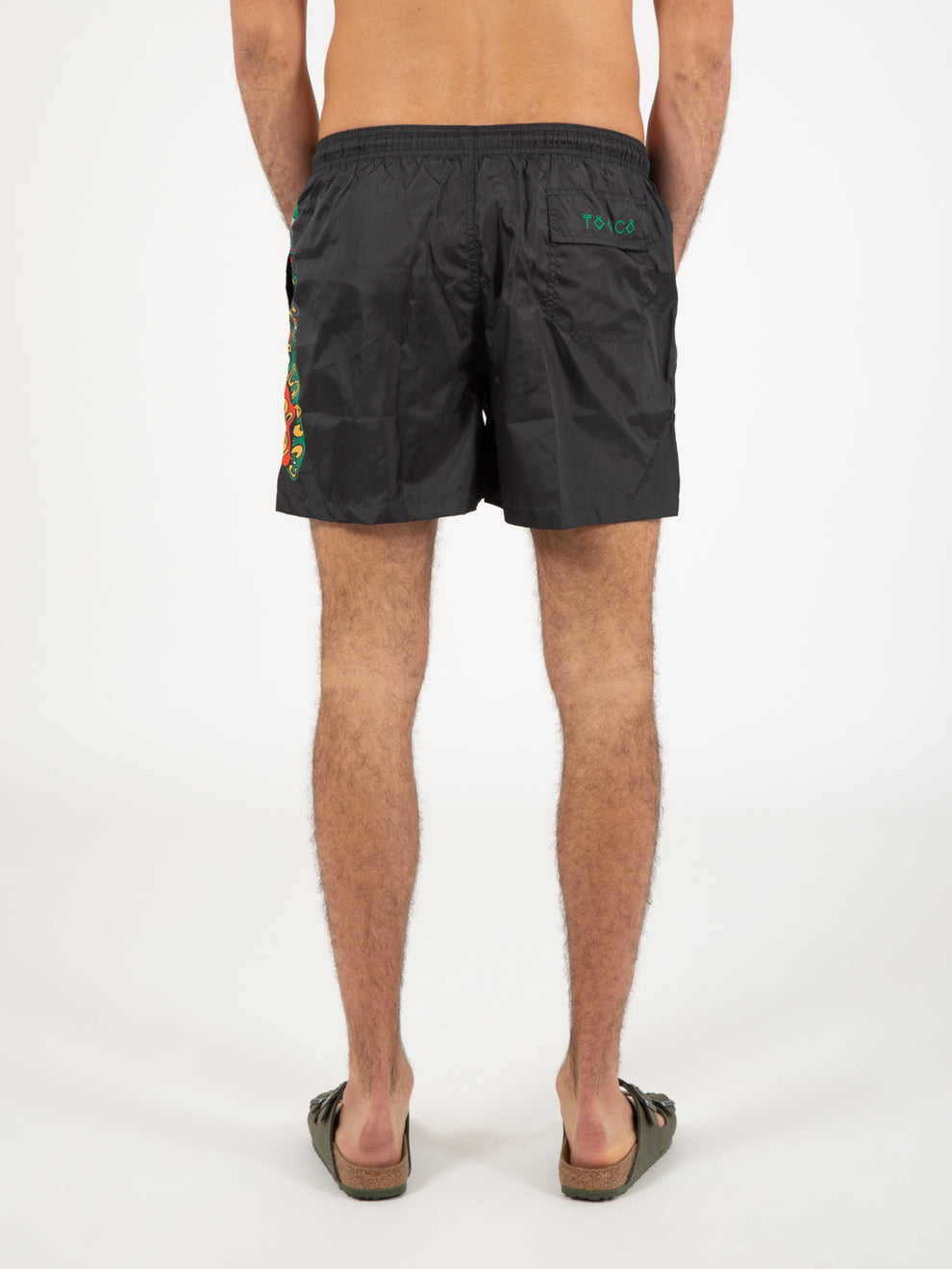 Costume Apocalypto nero / multicolor