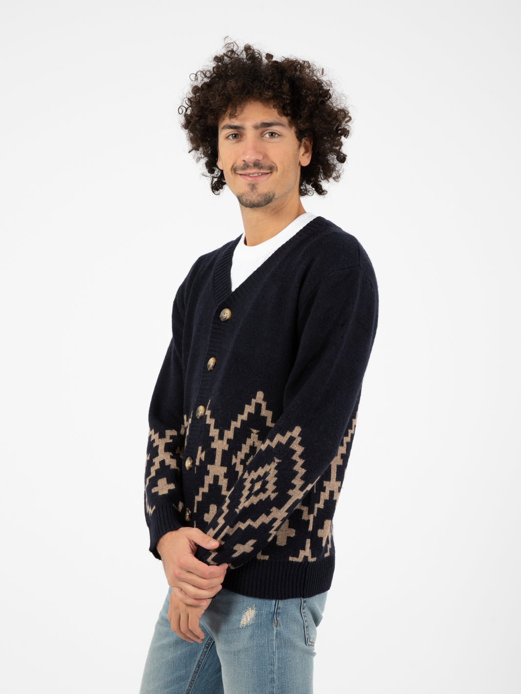 Cardigan Versity Kelly navy
