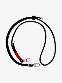STRAPS 6.0MM ROPE STRAP BLACK REFLECTIVE TP-WST-R06-BKR-02-BOX