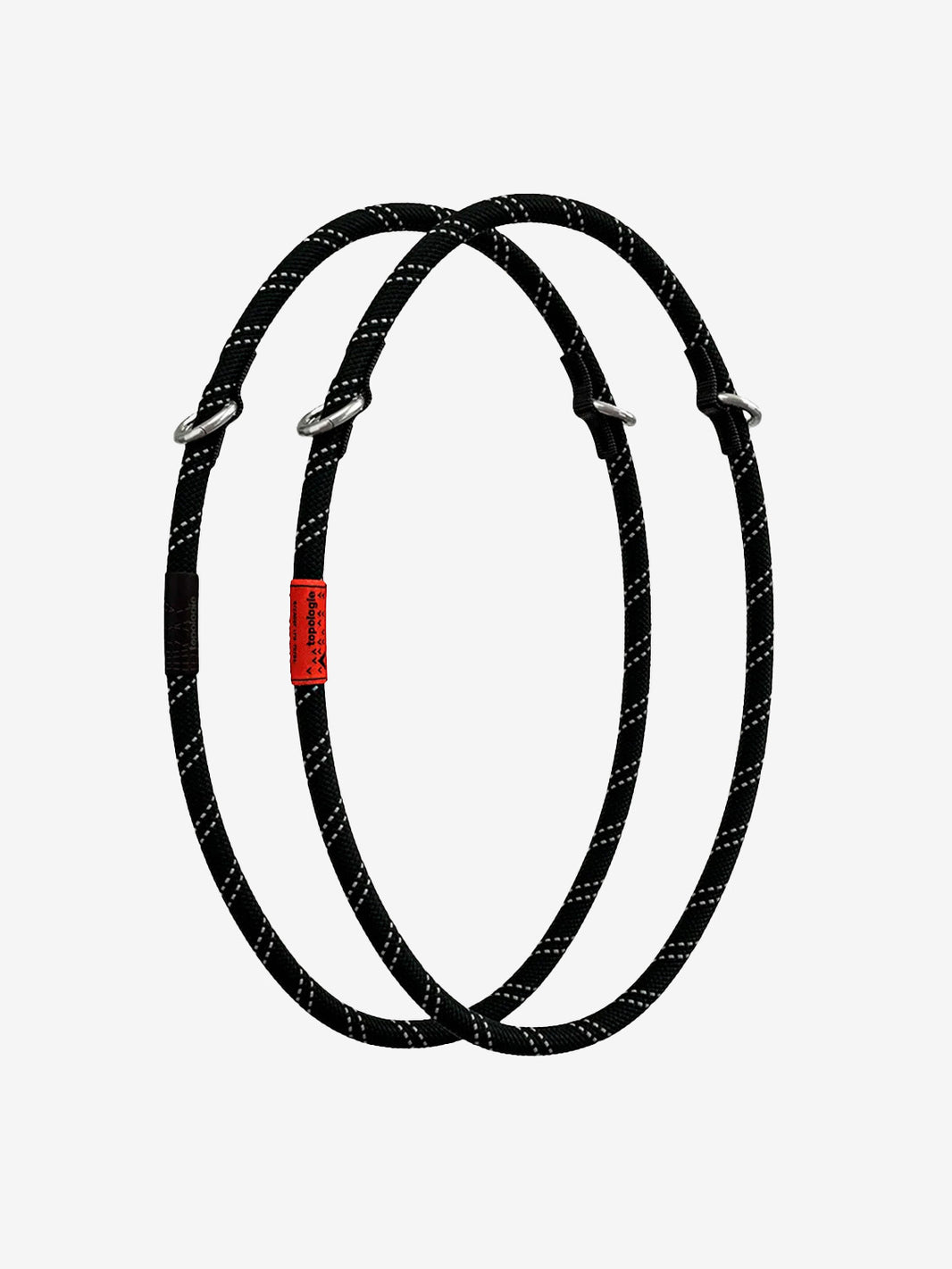 STRAPS 10MM ROPE LOOP BLACK REFLECTIVE TP-WST-RL10-BKR-02-BOX