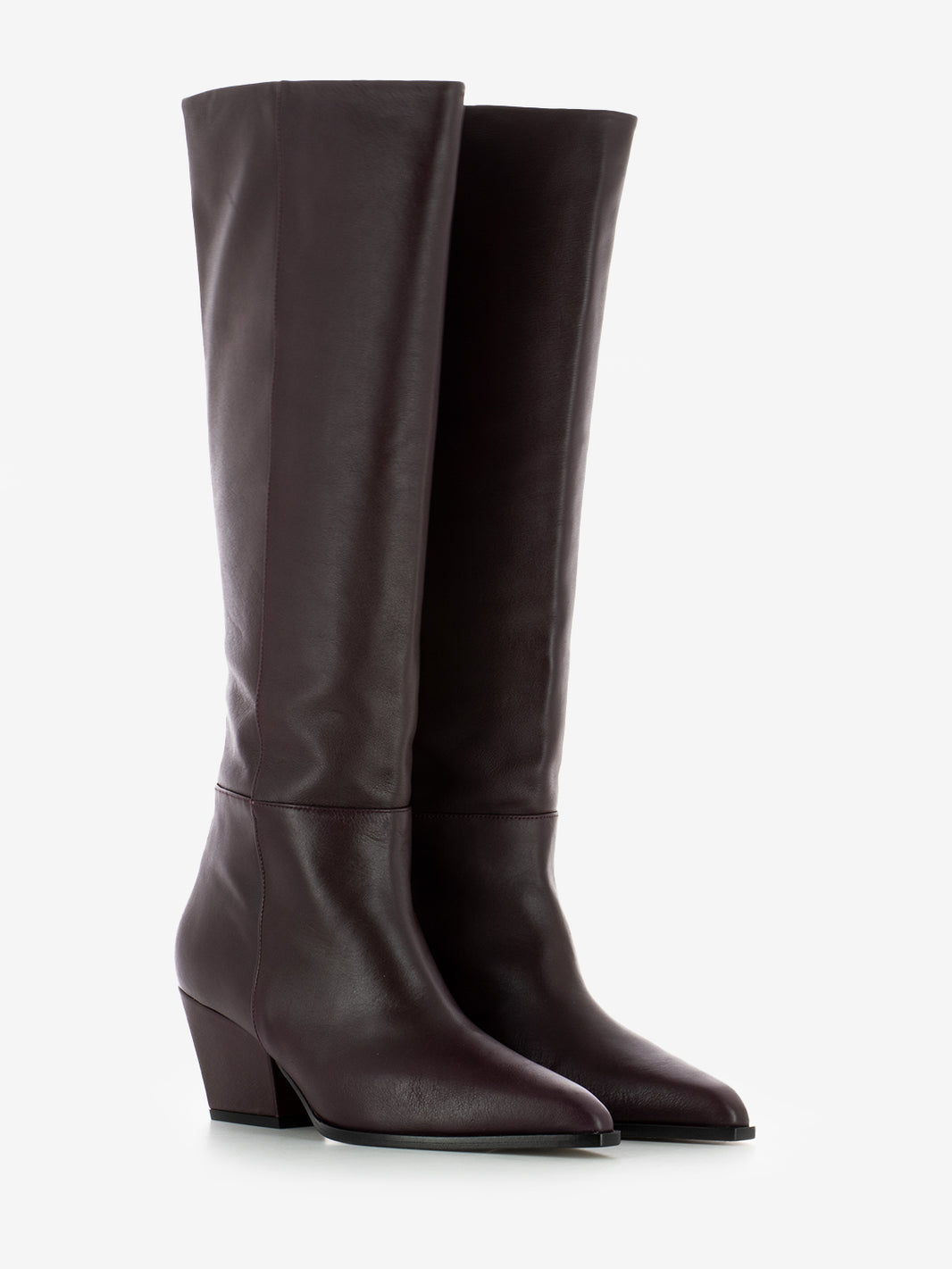 Stivali Dakota in pelle bordeaux