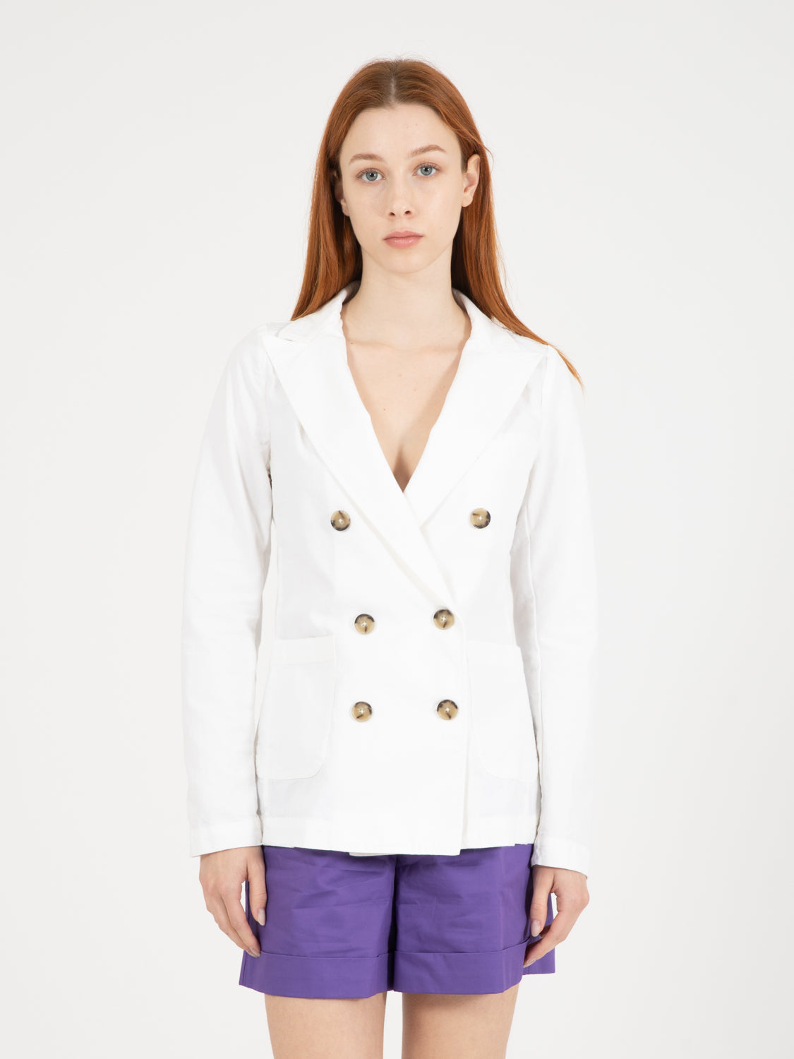 Blazer Sabina Sailor canvas optical