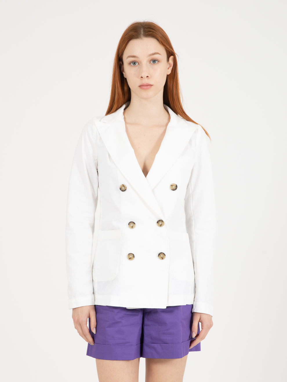 Blazer Sabina Sailor canvas optical