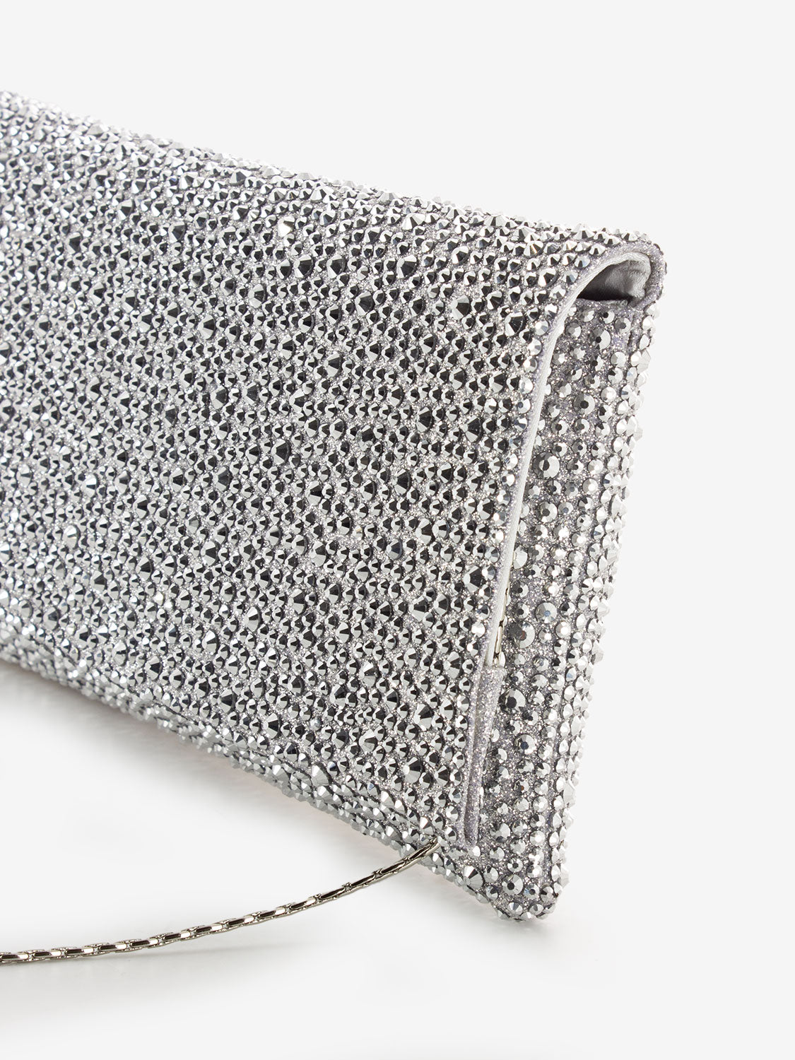 Silver Syria Clutch