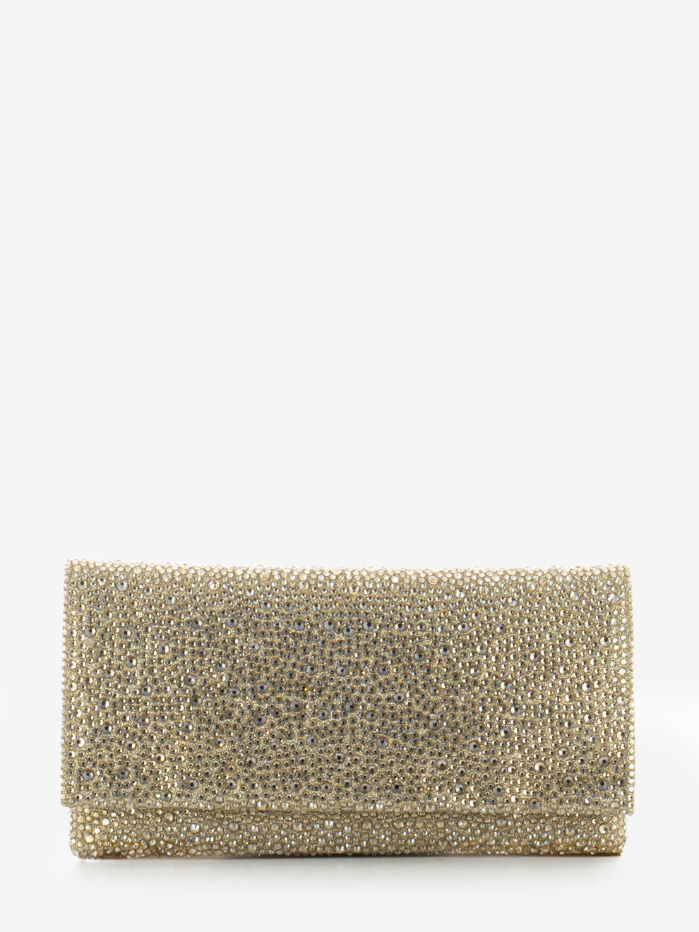 Syria gold clutch bag