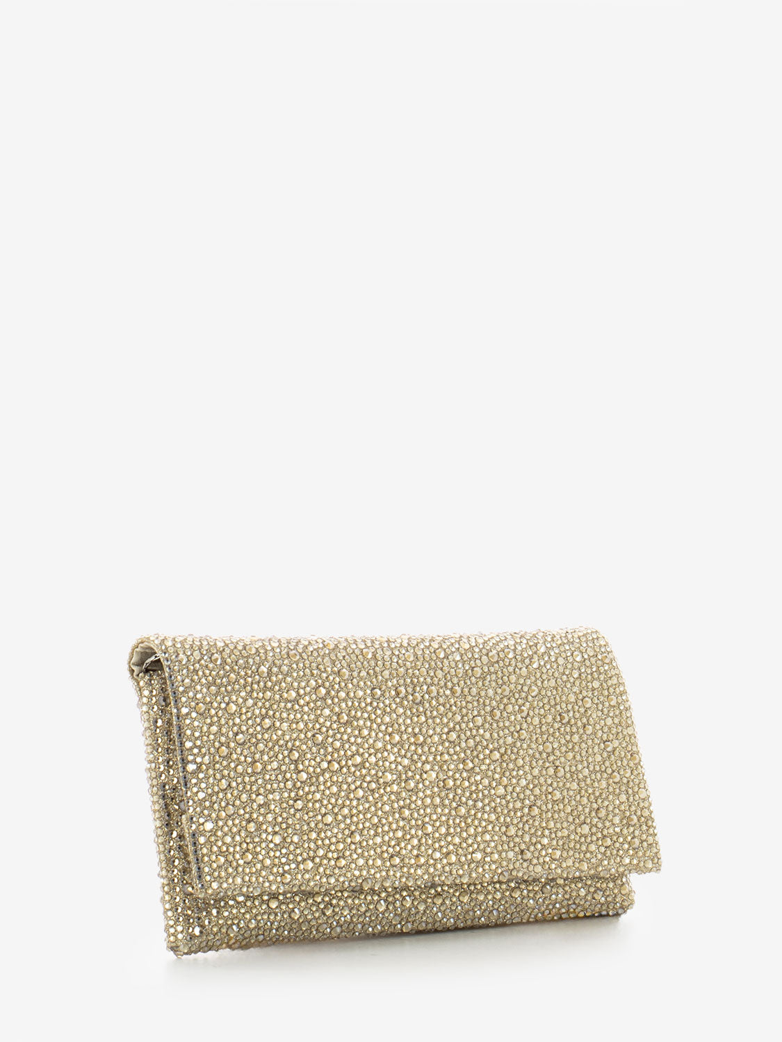 Syria gold clutch bag