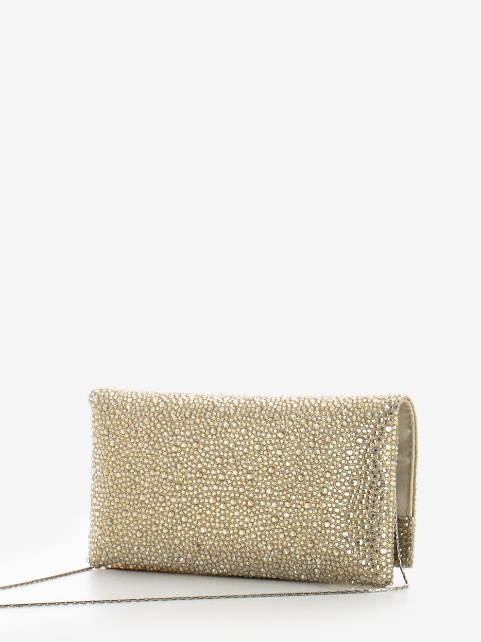 Syria gold clutch bag