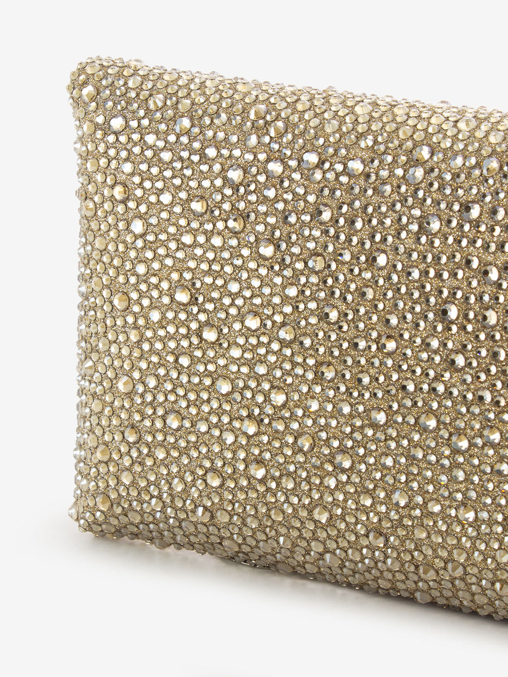 Syria gold clutch bag