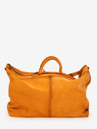 Orange crust duffel bag