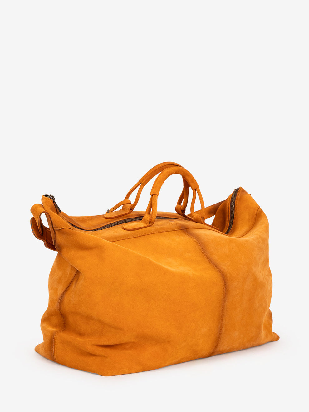 Borsone in crosta arancio