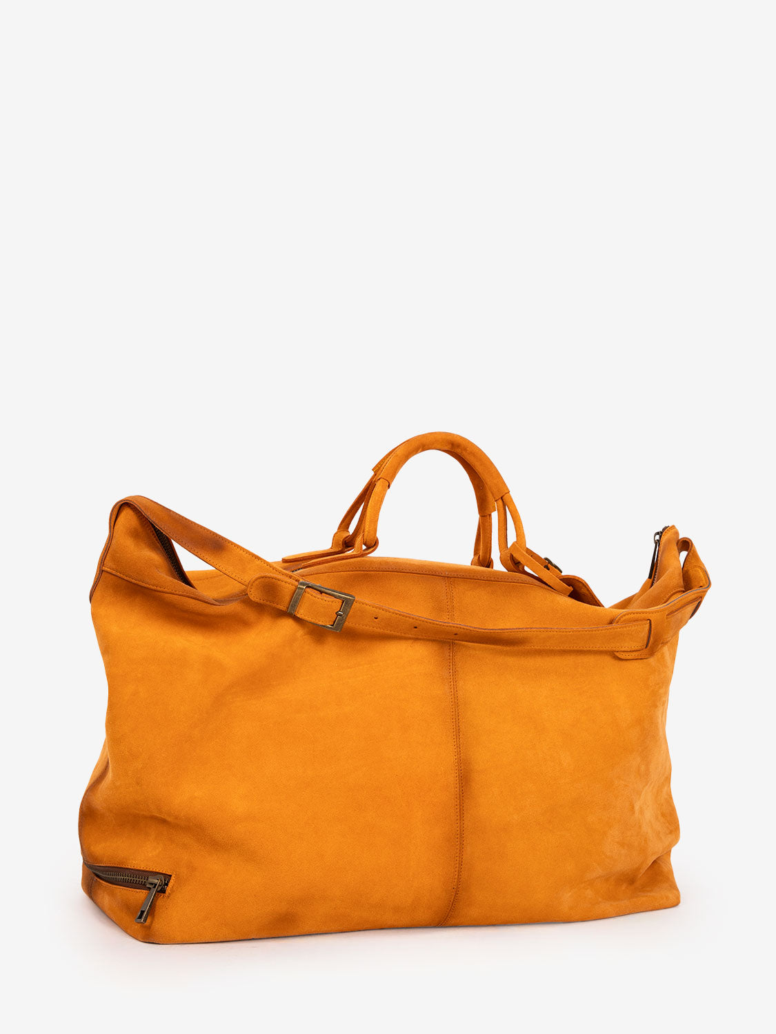 Borsone in crosta arancio