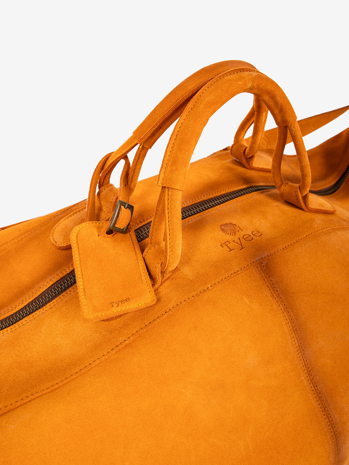 Borsone in crosta arancio