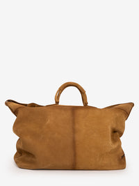 Borsone in crosta beige