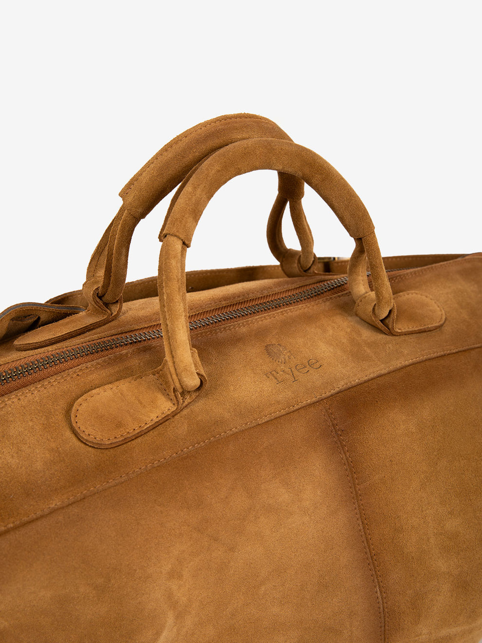 Borsone in crosta beige