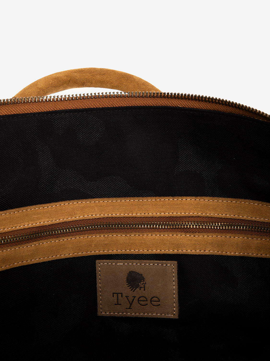 Borsone in crosta beige