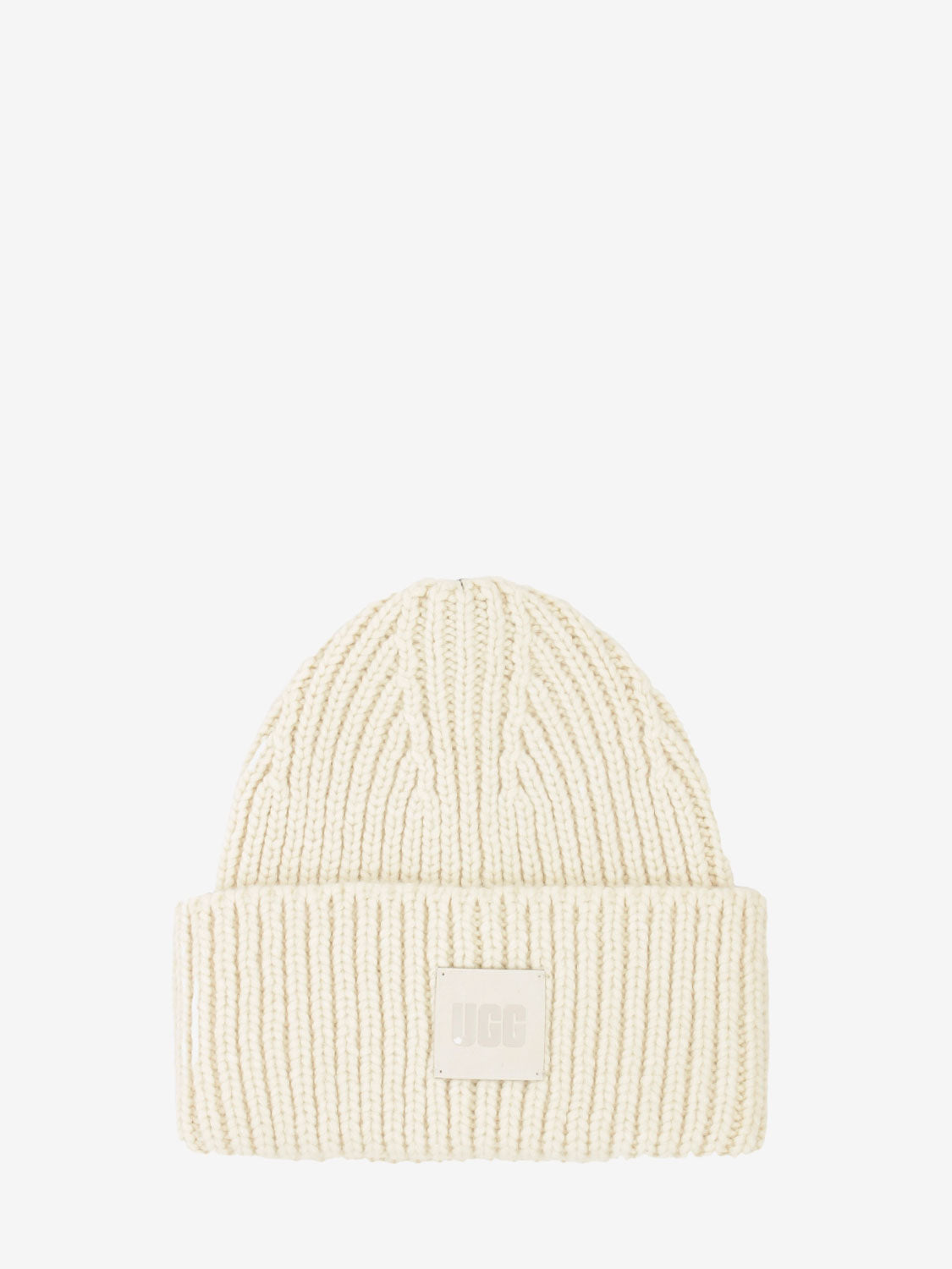 Chunky Rib beanie cream